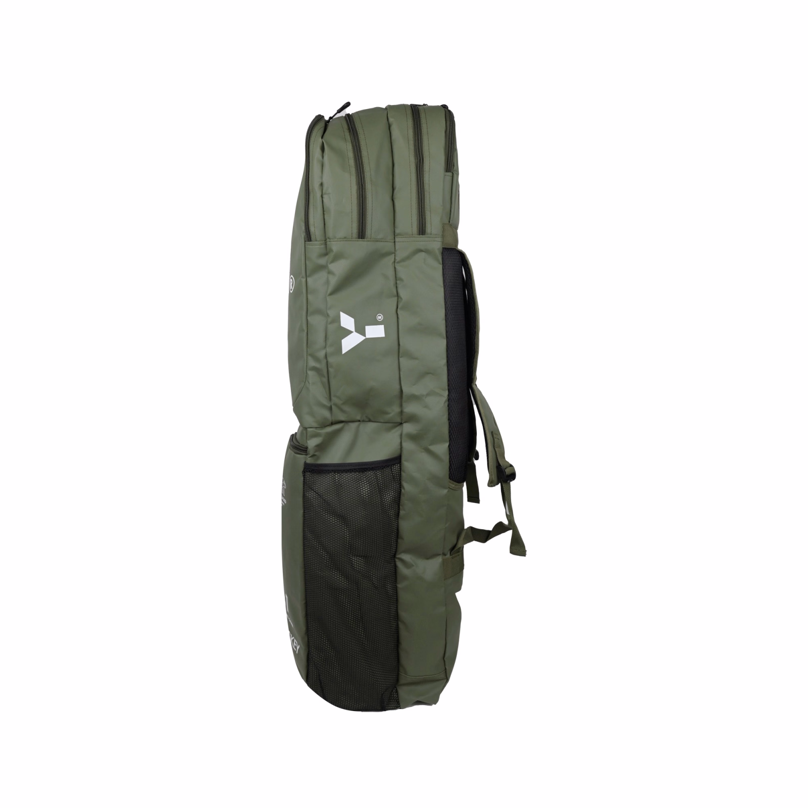 Borsa porta-bastoni in telone Y1 B.1 - Verde militare/Bianco (2025/26) - Image 1 of 7