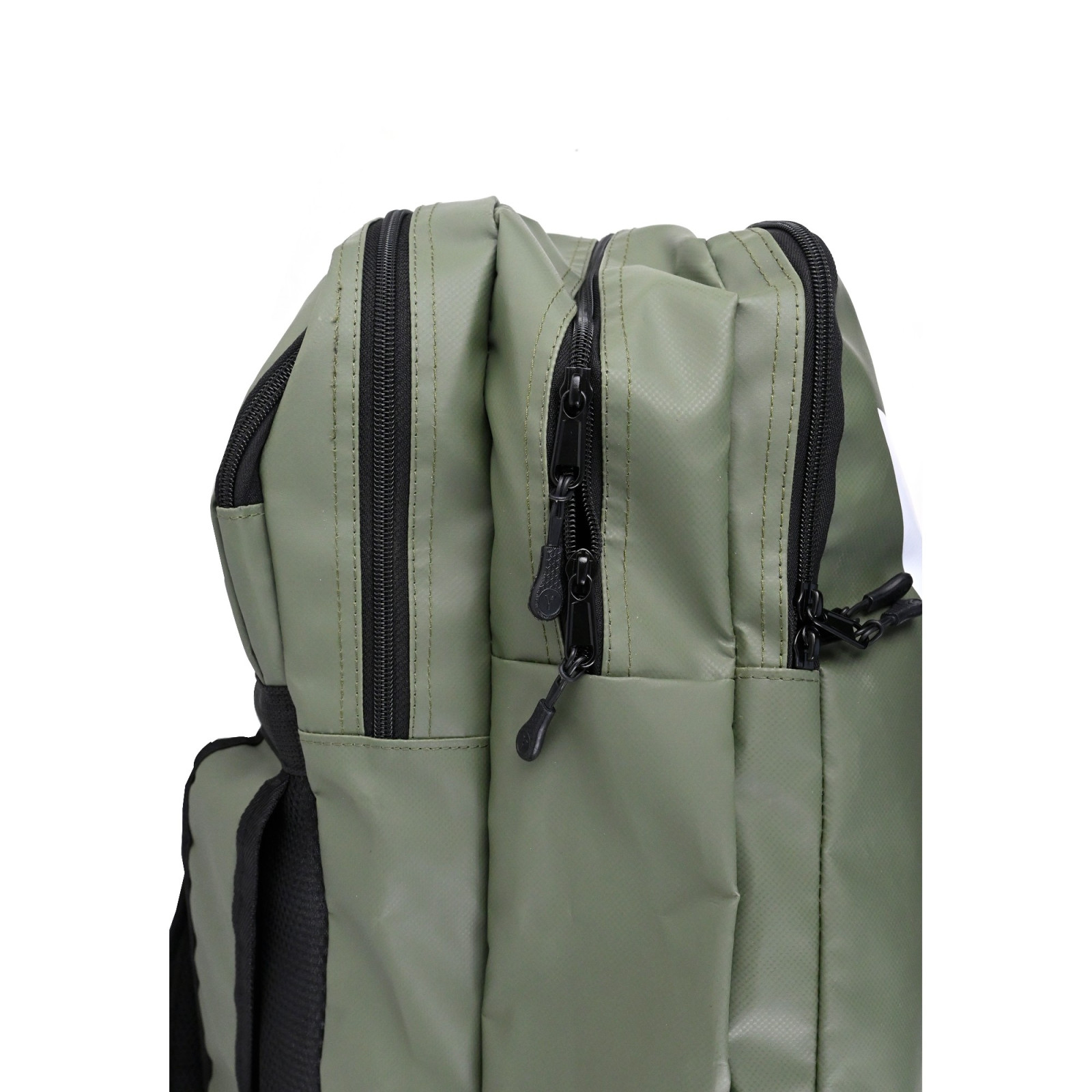 Borsa porta-bastoni in telone Y1 B.1 - Verde militare/Bianco (2025/26) - View 7 of 7