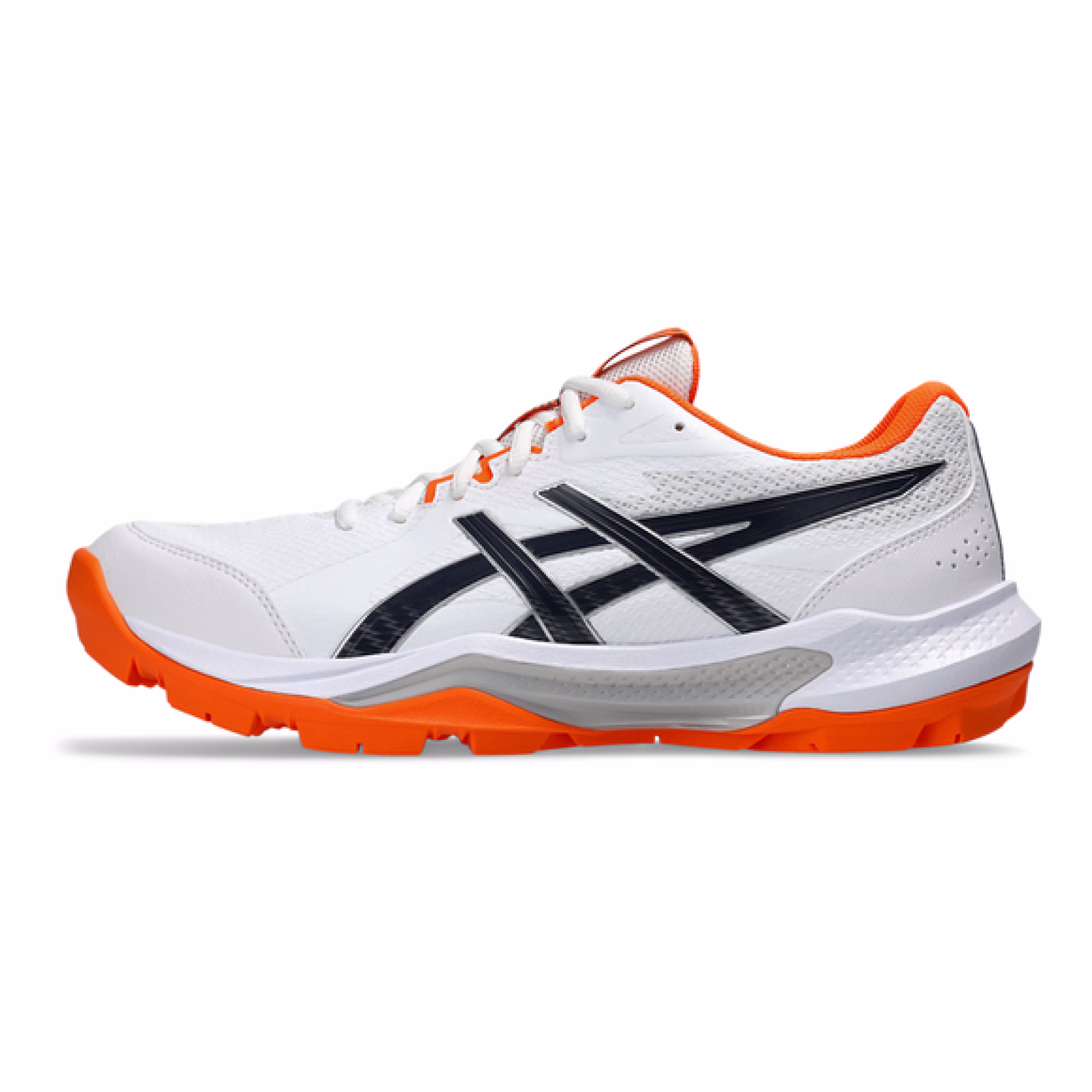 Asics Gel-Peake 3 Hockeyschuhe - Weiß/Mitternacht (2025/26) - Asics Gel-Peake 3 Hockeyschuhe - Weiß/Mitternacht (2025/26) - Side View