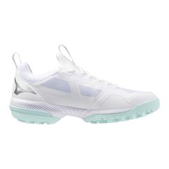 Mizuno Wave Panthera 2 Hockeyschoenen - Wit/Blauw (2025/26) - Side View