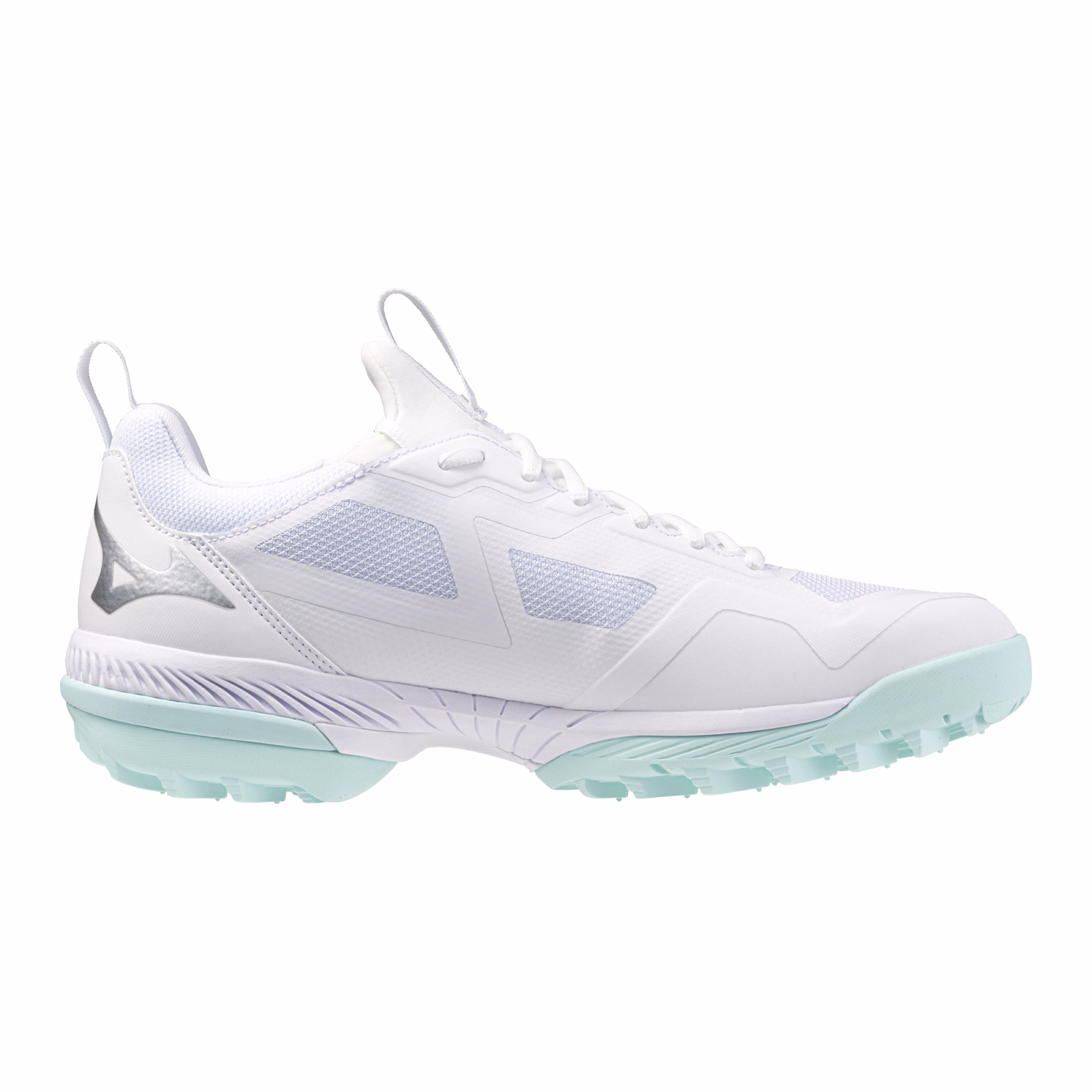 Mizuno Wave Panthera 2 Hockeyschoenen - Wit/Blauw (2025/26) - Side View
