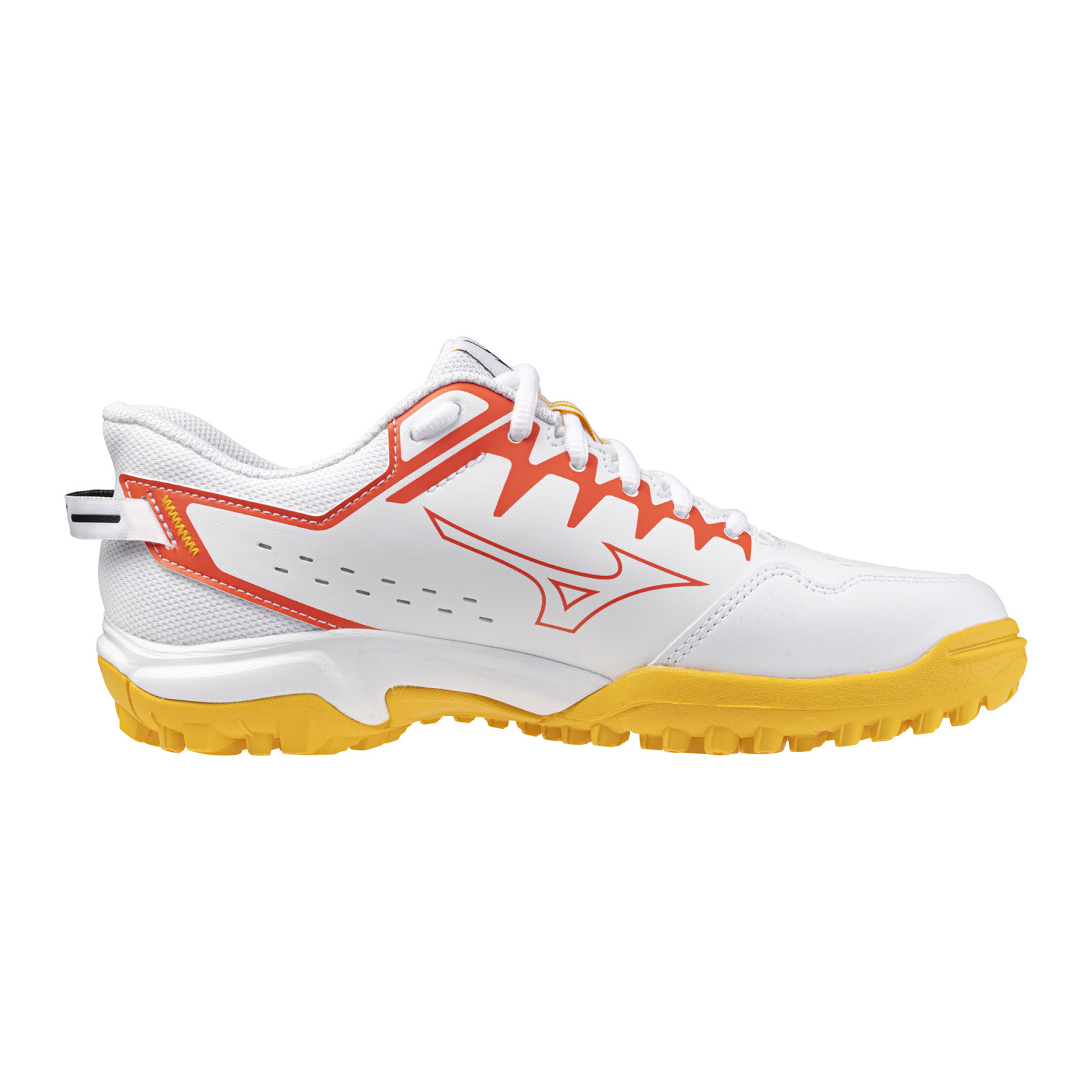 Mizuno WAVE LYNX 2 Jr. Junior Hockey Shoes - White/Orange (2025/26) - Mizuno WAVE LYNX 2 Jr. Junior Hockey Shoes - White/Orange (2025/26) - Mizuno WAVE LYNX 2 Jr. Junior Hockey Shoes - White/Orange 