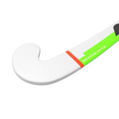 Bâton de hockey junior Mercian Genesis FG100 – Blanc/Vert (2025/26) - Back View