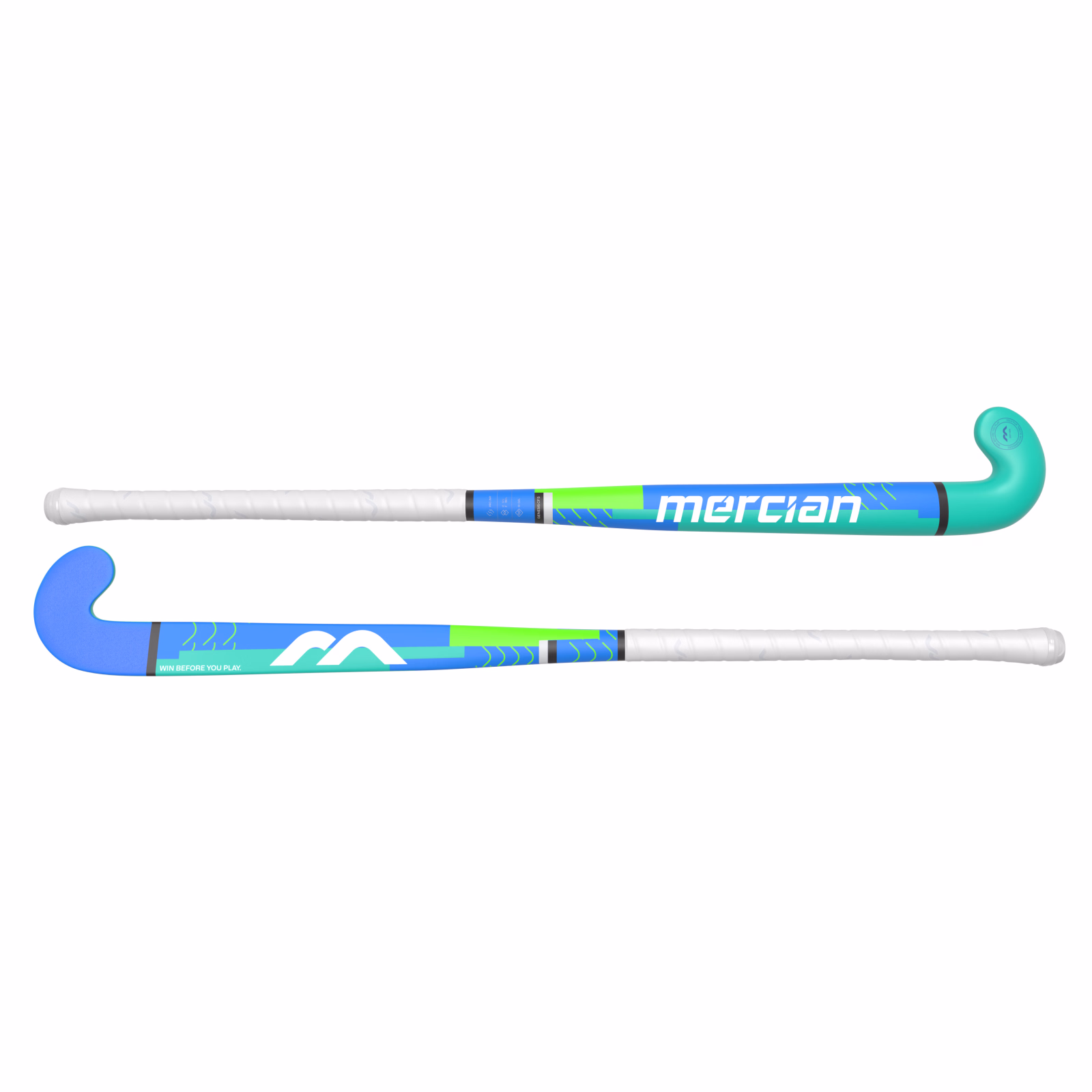 Mazza da hockey Mercian Genesis CF5 - Blu/Acqua (2025/26) - Mazza da hockey Mercian Genesis CF5 - Blu/Acqua (2025/26) - Detail