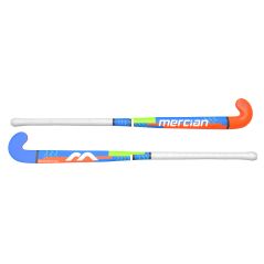 Bâton de hockey Mercian Genesis CF5 – Royal/Orange (2025/26) - Close-up