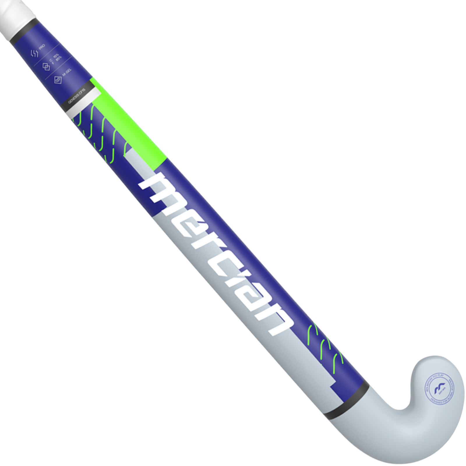 Bâton de hockey Mercian Genesis CF15 – Marine/Gris (2025/26) - Image 1 of 6