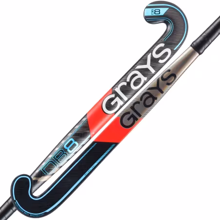Grays DB 8 Hockeyschläger - Schwarz/Blau (2025/26) - Grays DB 8 Hockeyschläger - Schwarz/Blau (2025/26) - Grays DB 8 Hockeyschlä