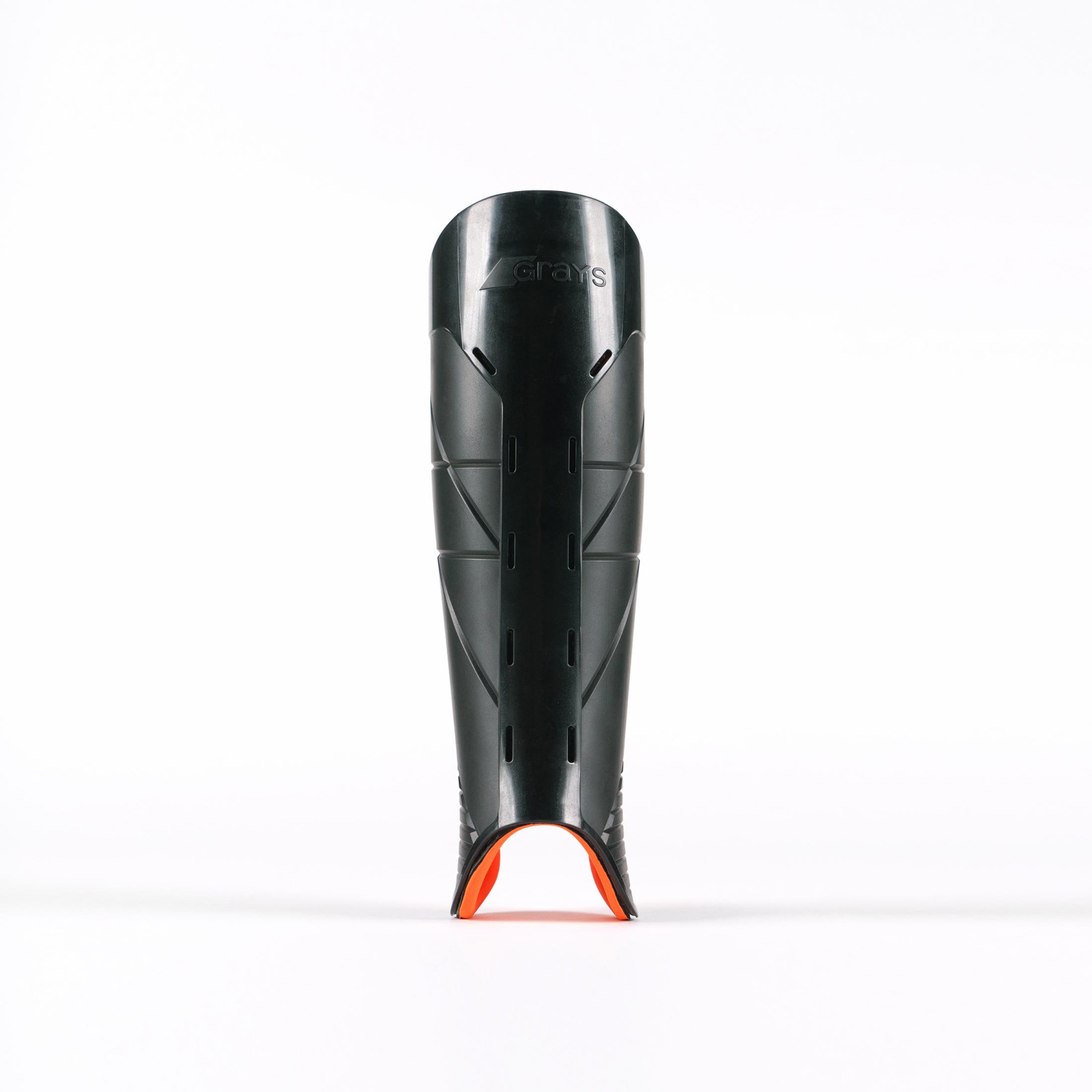 Grays G900 Shinguard - Black/Fluo Orange (2026/27) - Grays G900 Shinguard - Black/Fluo Orange (2025/26)