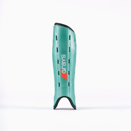 Grays G600 Shinguard - Black/Aqua (2025/26)