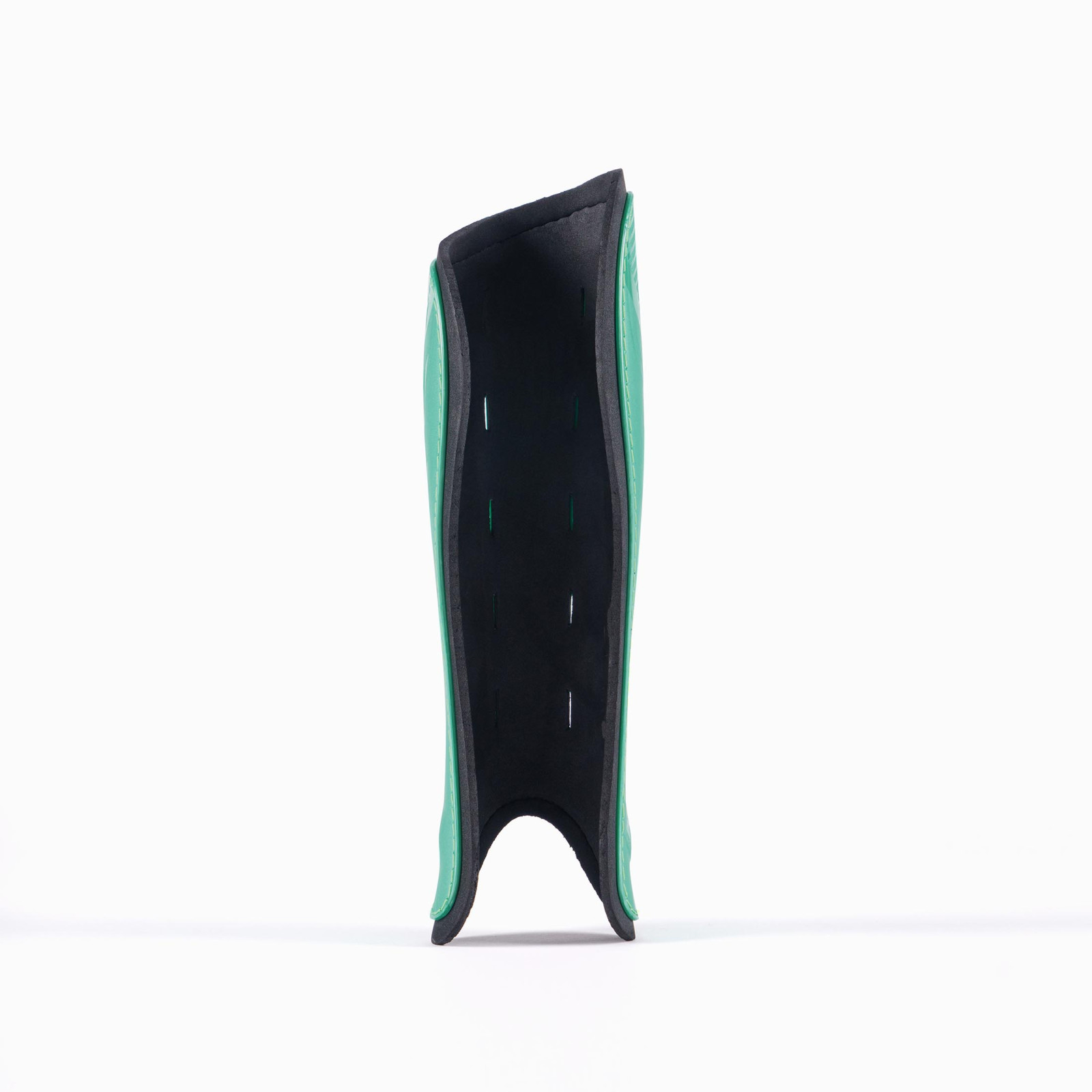 Grays G600 Shinguard - Black/Aqua (2026/27) - Grays G600 Shinguard - Black/Aqua (2025/26) - Side View