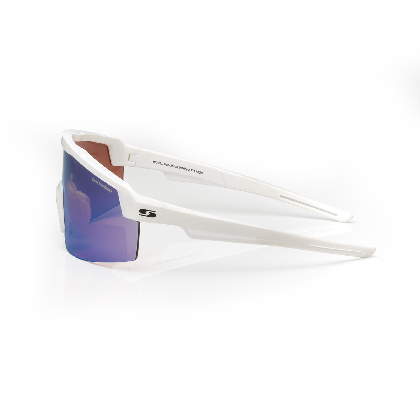 Sunwise Precision Sunglasses - White - Back View