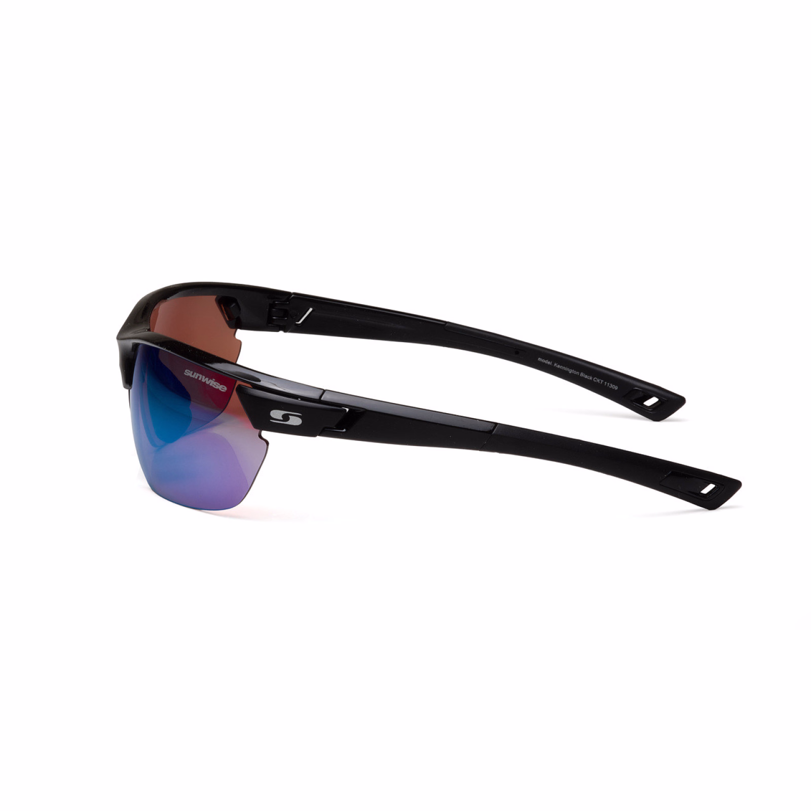 Sunwise Kennington Sunglasses - Black - Back View