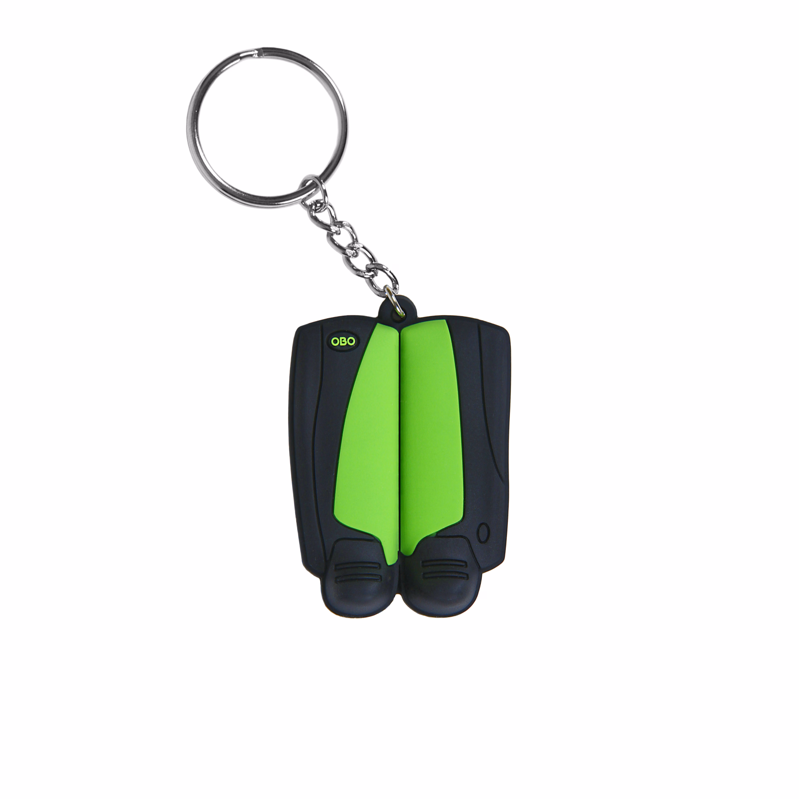 Portachiavi OBO Mini Legguard/Kicker - Verde/Nero