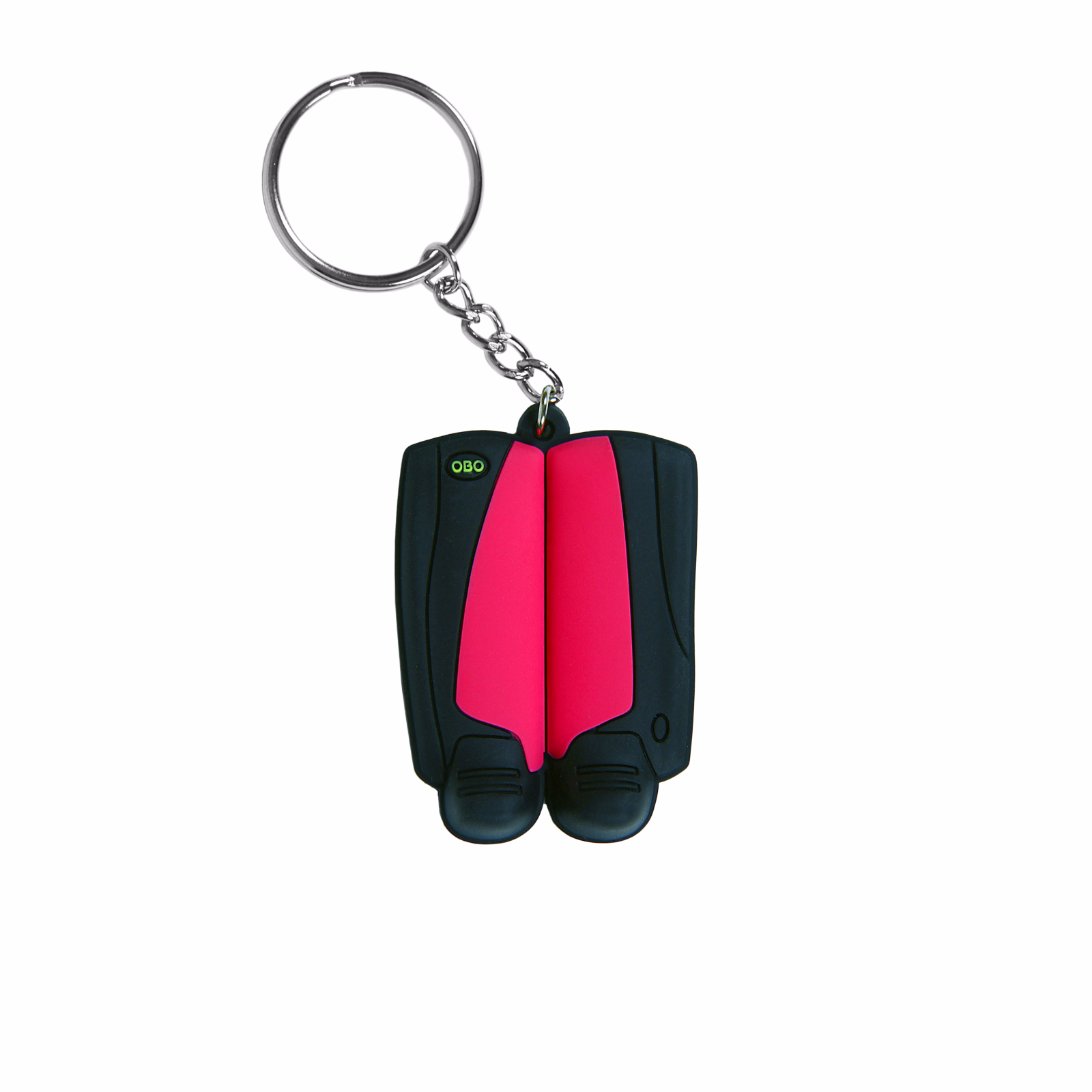 Portachiavi OBO Mini Legguard/Kicker - Rosa/Nero