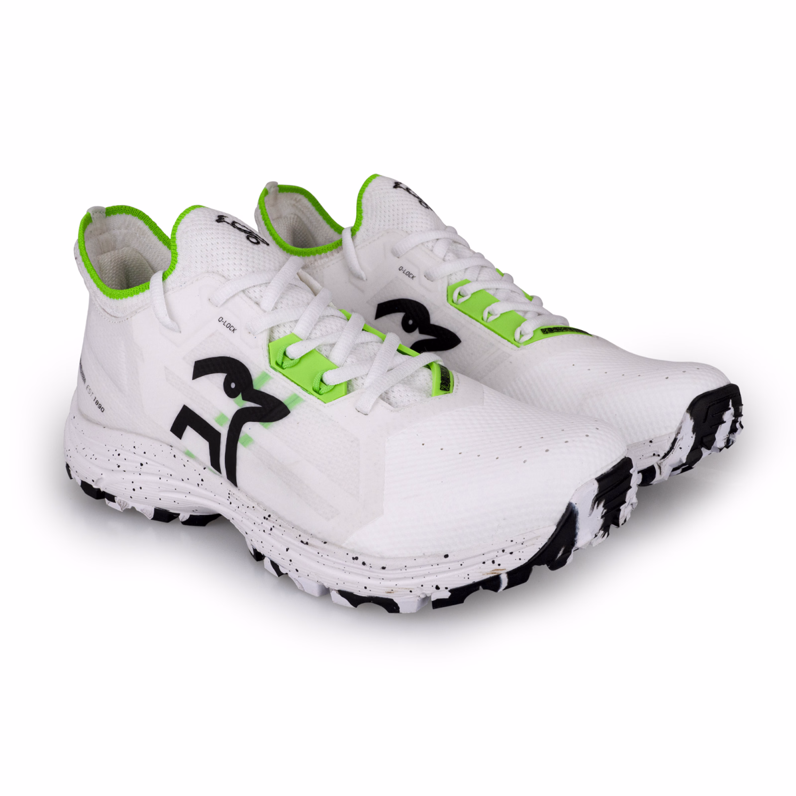 Kookaburra Vapor Junior Hockey Shoes - White (2025/26) - Image 1 of 6