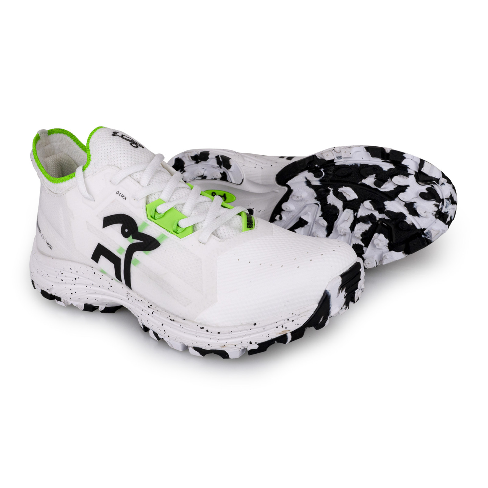 Kookaburra Vapor Hockey Shoes - White (2026/27) - Kookaburra Vapor Hockey Shoes - White (2025/26) - Close-up