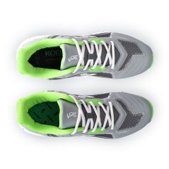 Kookaburra Edge Junior Hockey Shoes - Grey (2025/26) - Back View