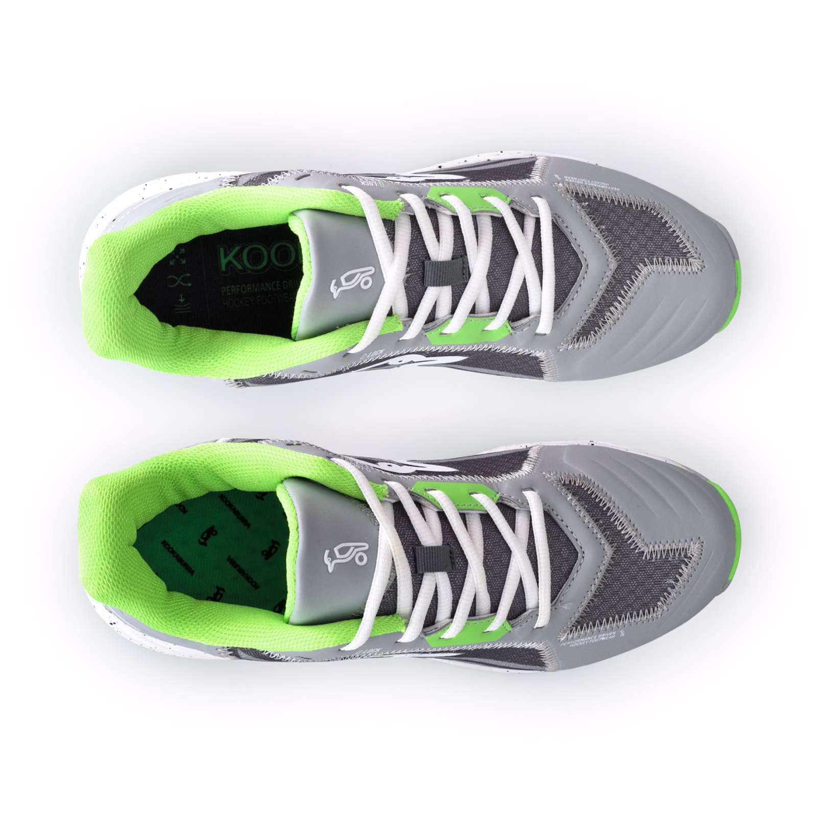 Kookaburra Edge Junior Hockeyschuhe - Grau (2025/26) - Kookaburra Edge Junior Hockeyschuhe - Grau (2025/26) - Back View