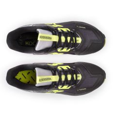 Kookaburra Rogue Junior Hockeyschuhe - Schwarz/Gelb (2025/26) - Back View