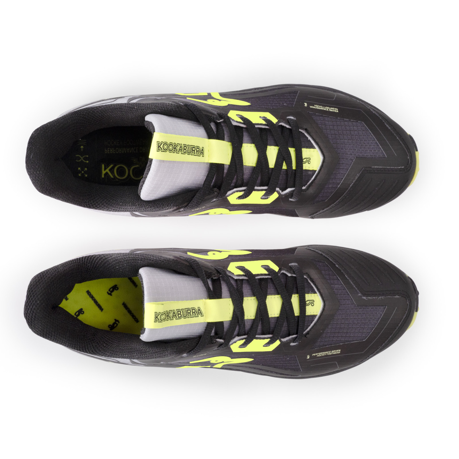 Kookaburra Rogue Hockeyschuhe - Schwarz/Gelb (2025/26) - Kookaburra Rogue Hockeyschuhe - Schwarz/Gelb (2025/26) - Back View