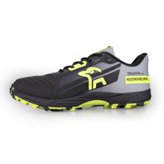 Kookaburra Rogue Junior Hockeyschuhe - Schwarz/Gelb (2025/26) - Alternate Angle