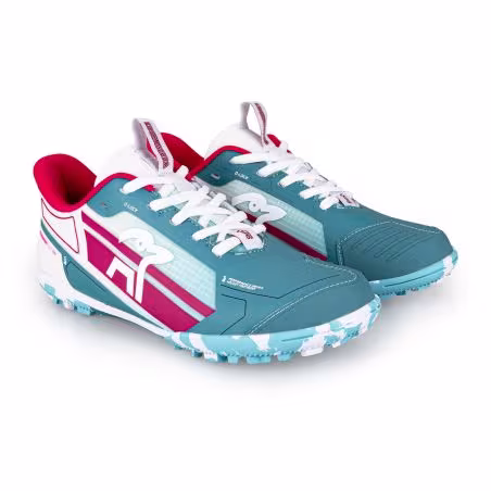 Kookaburra Orbit Junior Hockey Shoes - Mint/Pink (2025/26)