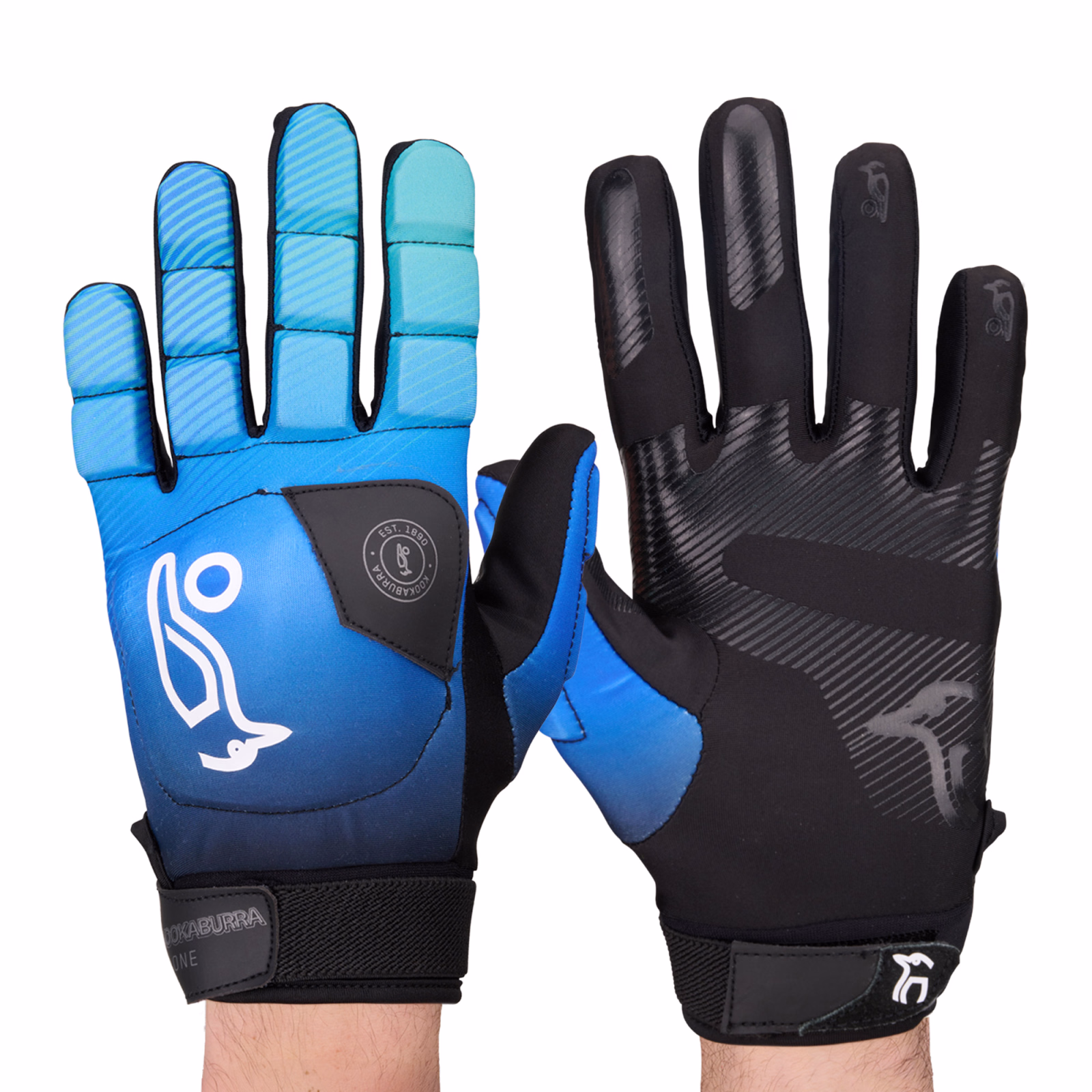 Kookaburra Clone Hockey Hand Guard - Blauw (2025/26) - Side View
