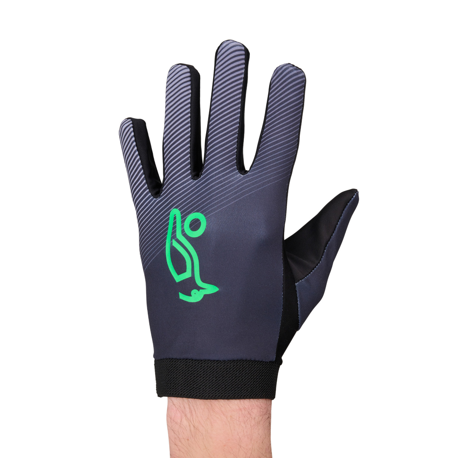 Kookaburra Nitrogen Hockey Gloves - Pair - Black (2026/27) - Kookaburra Nitrogen Hockey Gloves - Pair - Black (2025/26) - Side View