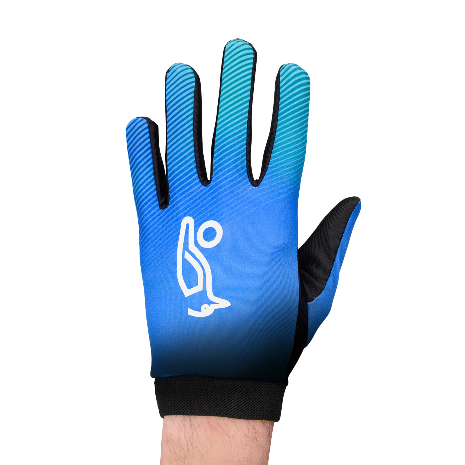 Kookaburra Nitrogen Hockey Gloves - Pair - Blue (2026/27) - Kookaburra Nitrogen Hockey Gloves - Pair - Blue (2025/26) - Side View