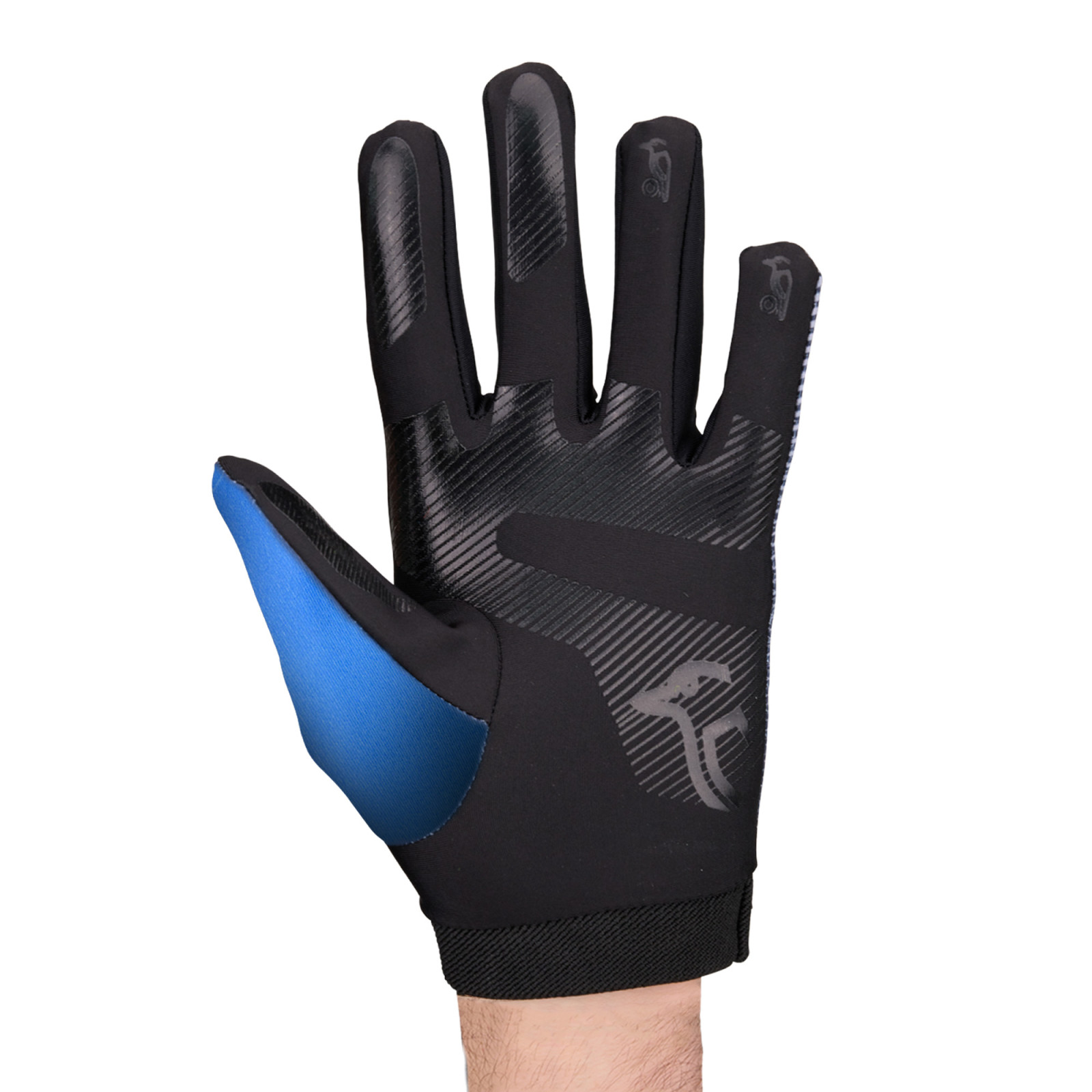 Kookaburra Nitrogen Hockey Gloves - Pair - Blue (2026/27) - Kookaburra Nitrogen Hockey Gloves - Pair - Blue (2025/26) - Back View