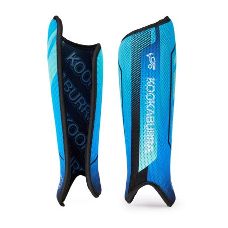 Kookaburra Convert Hockey Shinguards - Azure/Mint (2025/26)