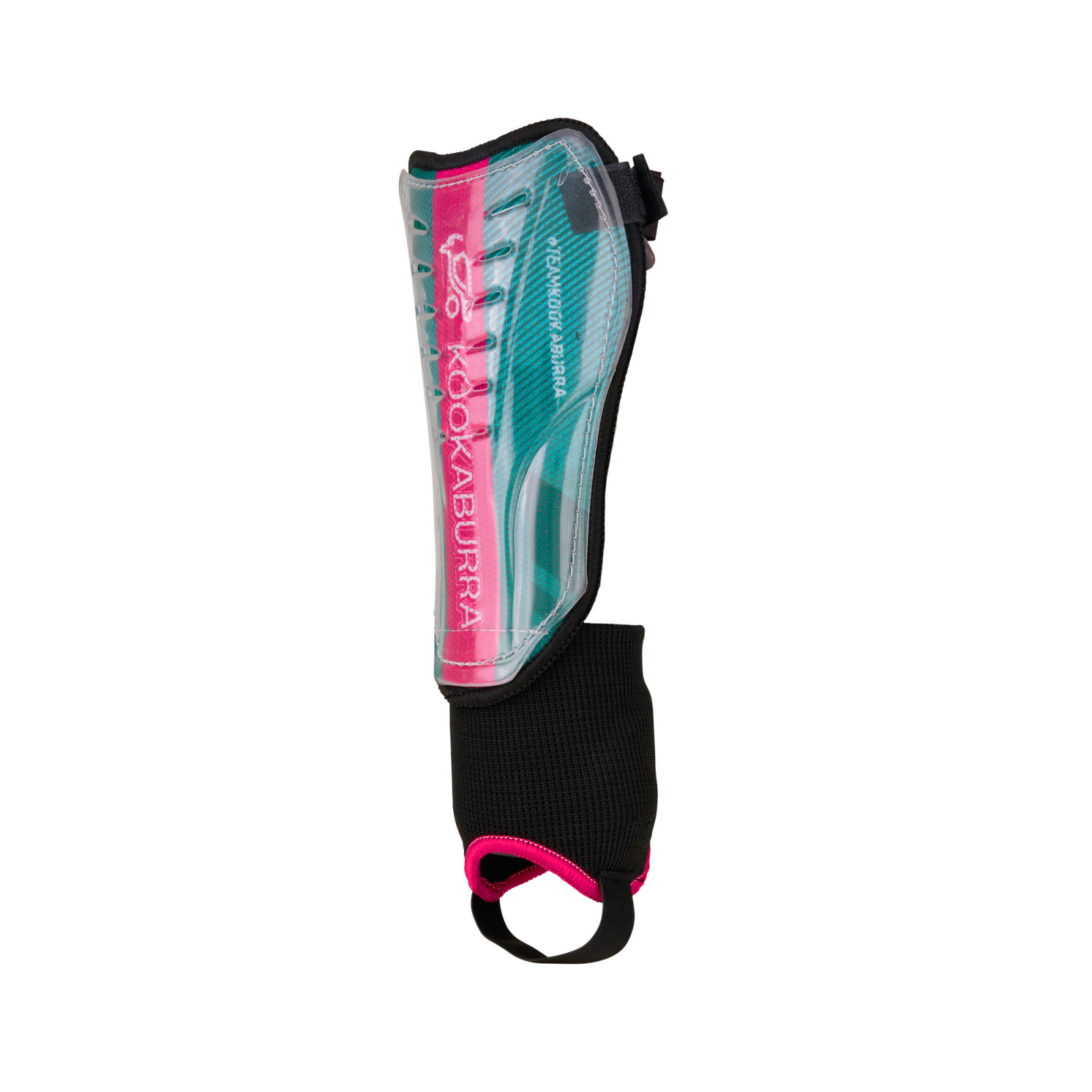 Kookaburra Octane Hockey Shinguards - Marine/Pink (2025/26) - Kookaburra Octane Hockey Shinguards - Marine/Pink (2025/26) - Back View