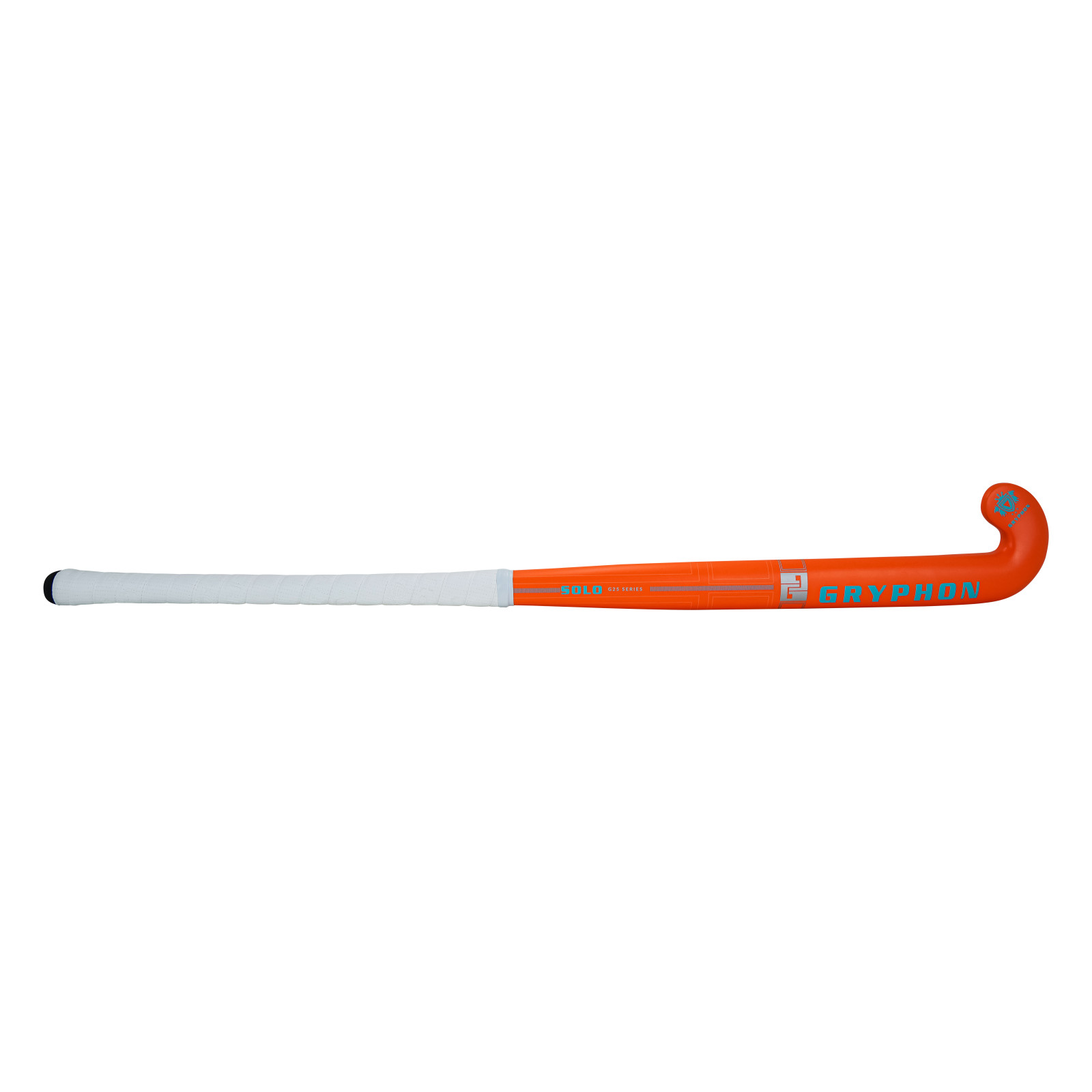 Mazza da hockey Gryphon Solo Pro25 - Arancione (2025/26) - Side View
