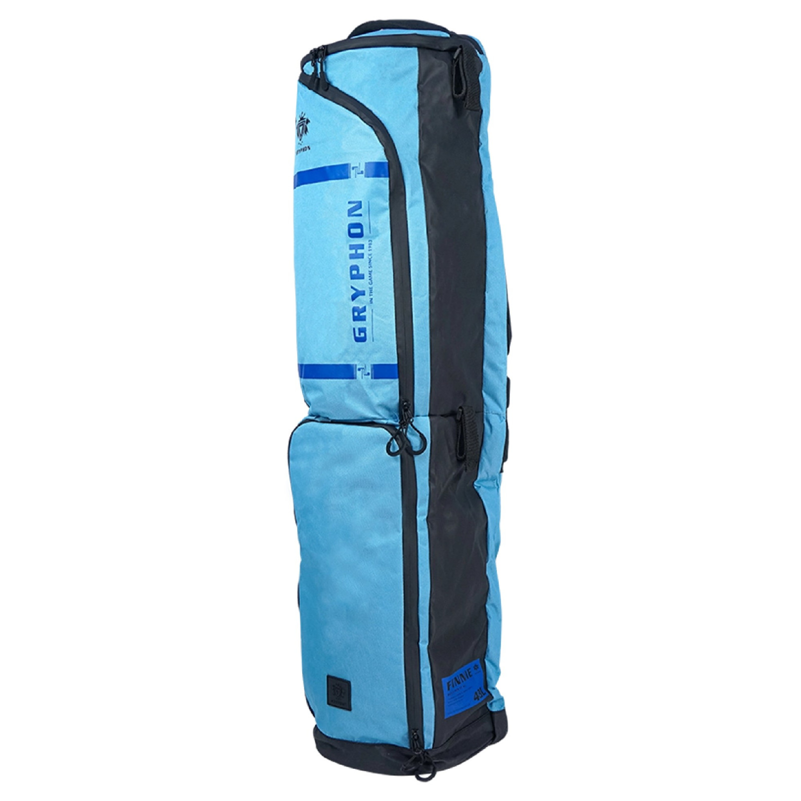 Gryphon Finnie Hockey Bag - Ice Blue (2026/27) - Gryphon Finnie Hockey Bag - Ice Blue (2025/26) - Side View