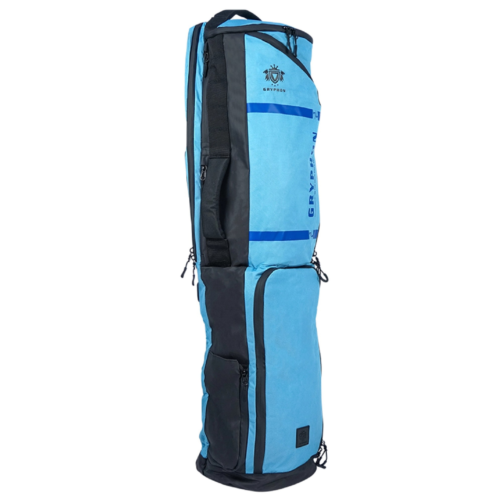 Gryphon Finnie Hockey Bag - Ice Blue (2026/27) - Gryphon Finnie Hockey Bag - Ice Blue (2025/26) - Back View