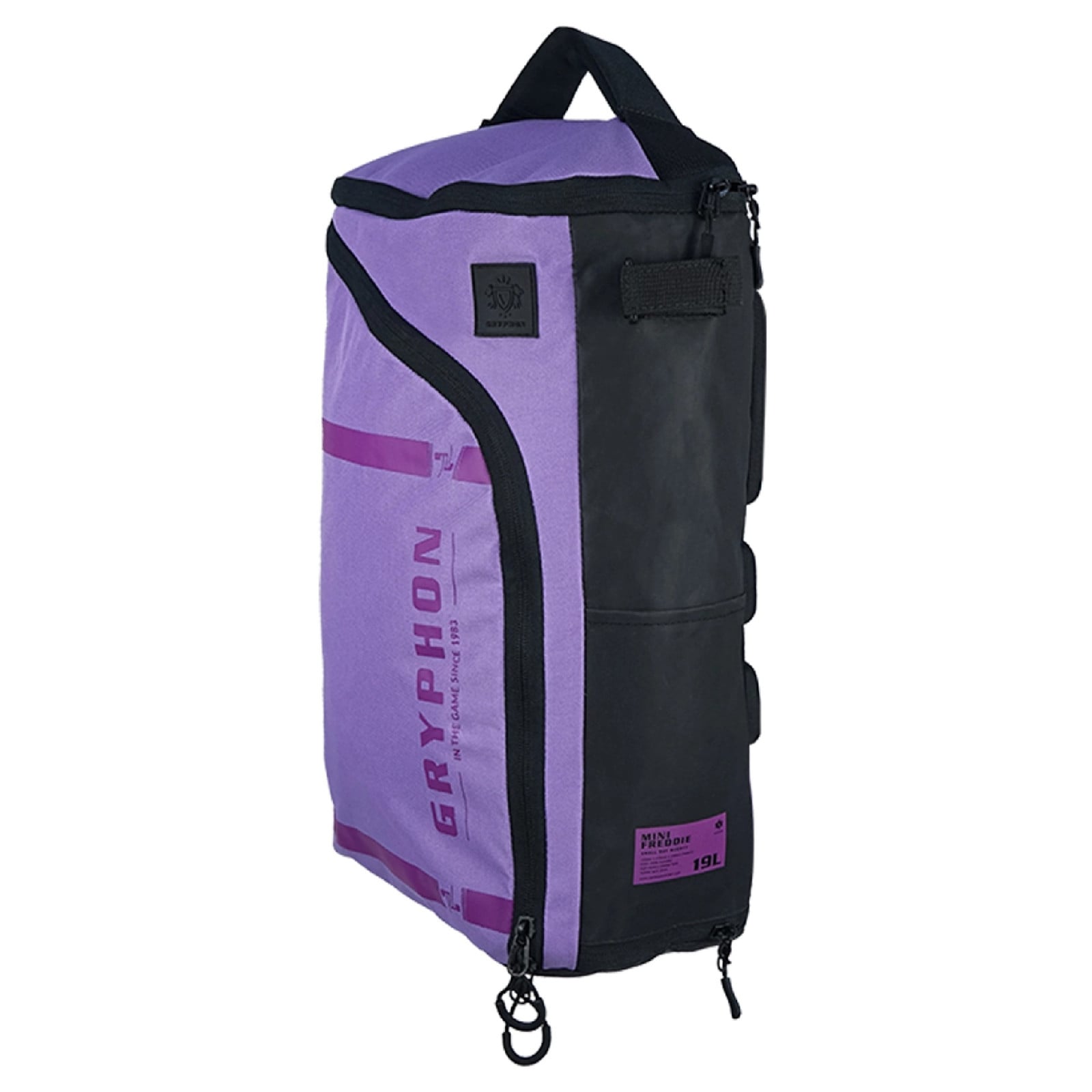 Gryphon Mini Freddie Hockey Backpack - Violet (2026/27) - Gryphon Mini Freddie Hockey Backpack - Violet (2025/26) - Side View