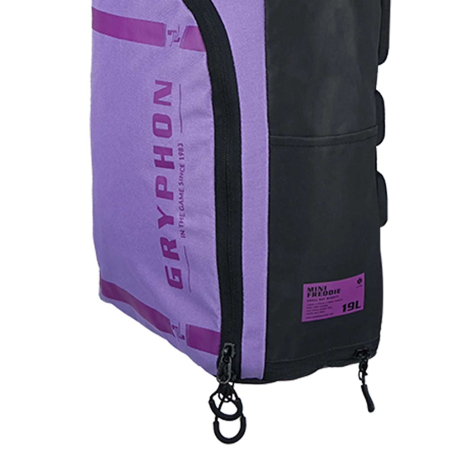 Gryphon Mini Freddie Hockey Backpack - Violet (2026/27) - Gryphon Mini Freddie Hockey Backpack - Violet (2025/26) - Close-up