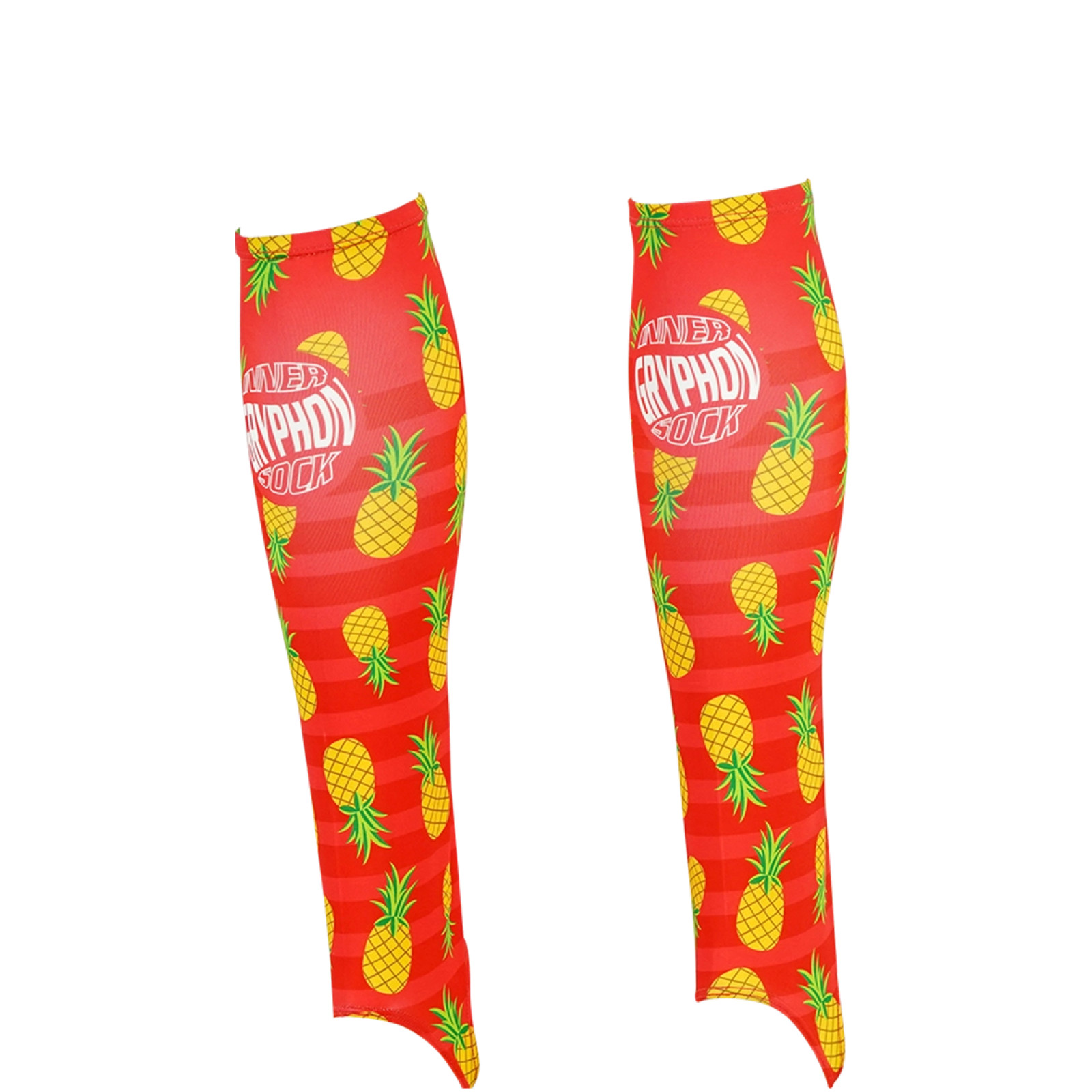 Gryphon Inner Socks (Without Stirrup) - Red Pineapple (2026/27) - Gryphon Inner Socks (Without Stirrup) - Red Pineapple (2025/26)