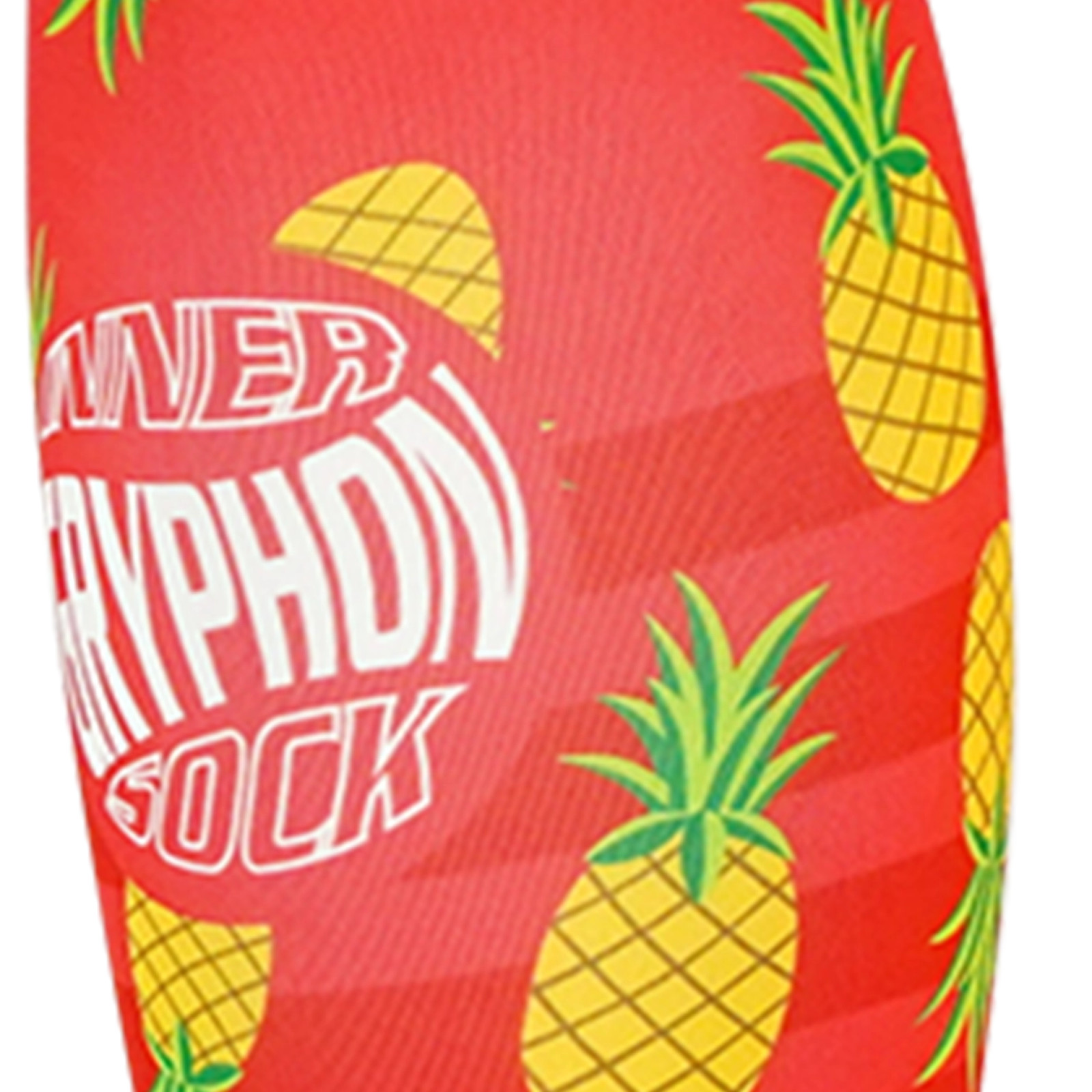 Gryphon Inner Socks (Without Stirrup) - Red Pineapple (2026/27) - Gryphon Inner Socks (Without Stirrup) - Red Pineapple (2025/26) - Side View