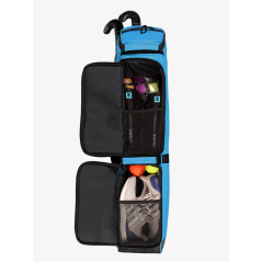 Shrey Urban 30 Schlägertasche - Lake Blue (2025/26) - Back View