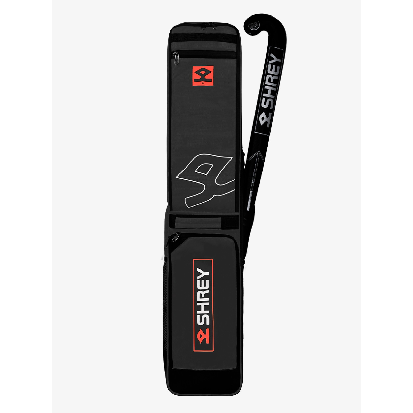Shrey Urban 25 Compact Schlägertasche - Schwarz (2025/26) - Image 1 of 6