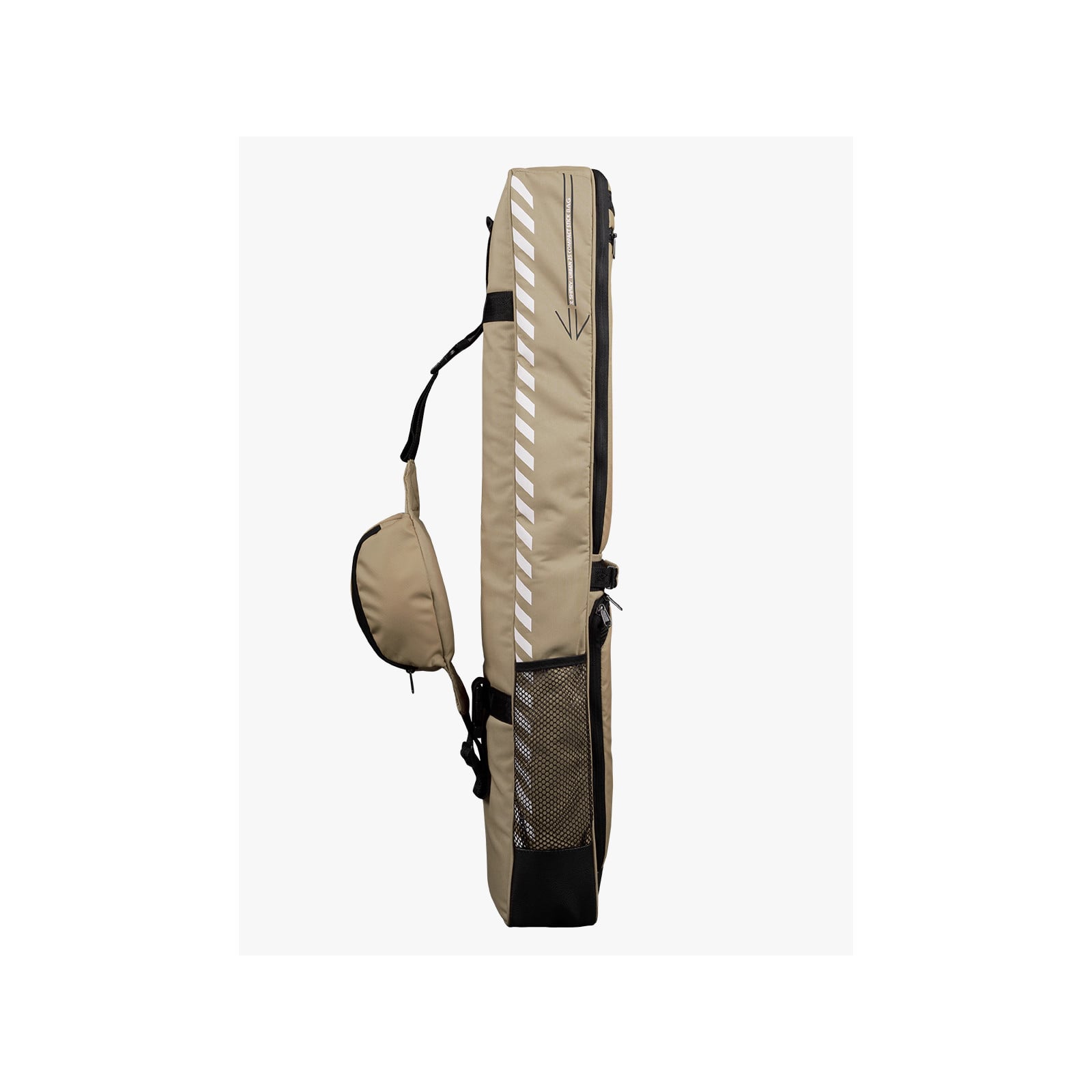 Shrey Urban 25 Compact Stick Bag - Khaki (2025/26) - Close-up