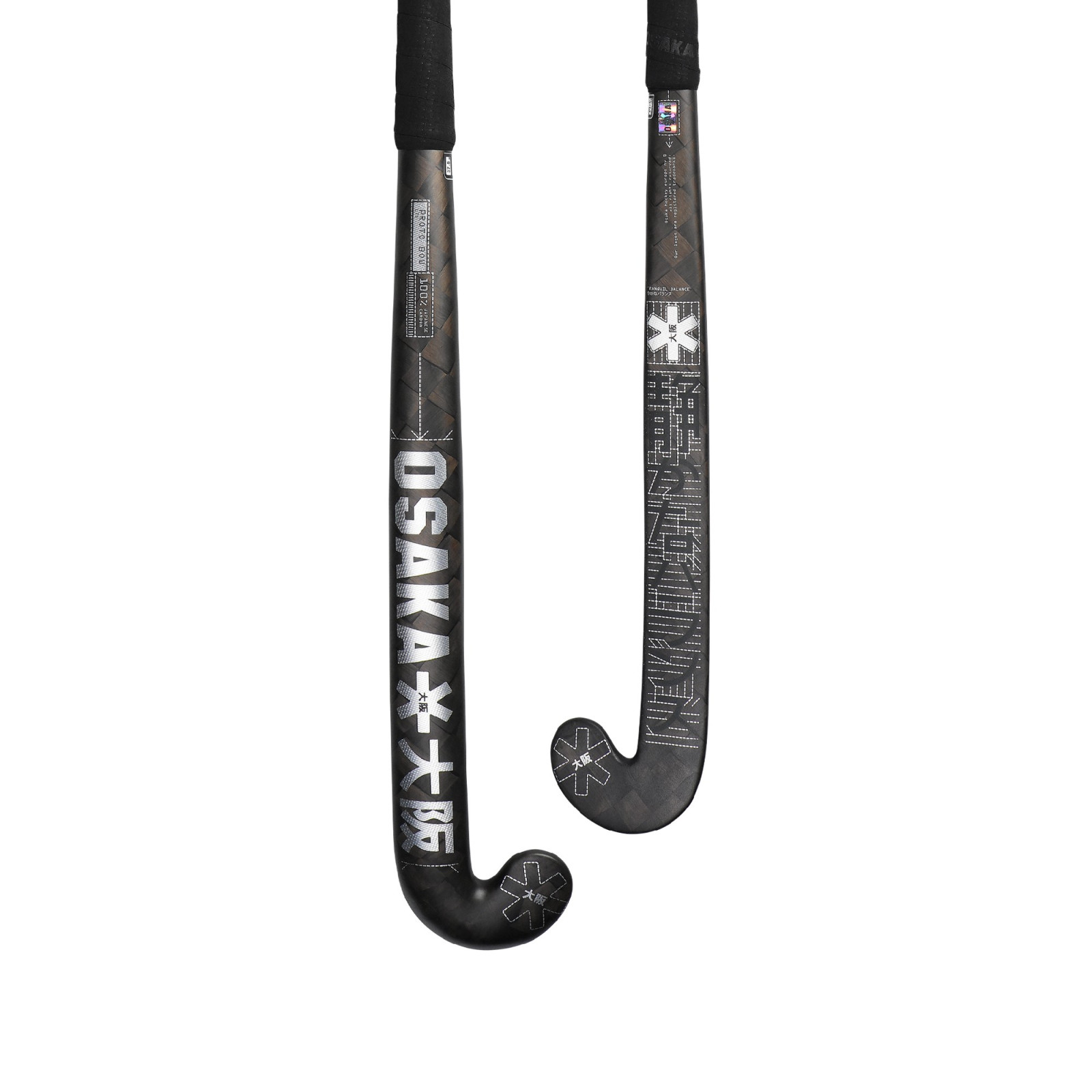 Palo de hockey Osaka Pro Tour Proto Bow Limited - Plateado (2025/26) - Osaka Pro Tour Proto Bow Limited Hockey Stick - Silver (2025/26)