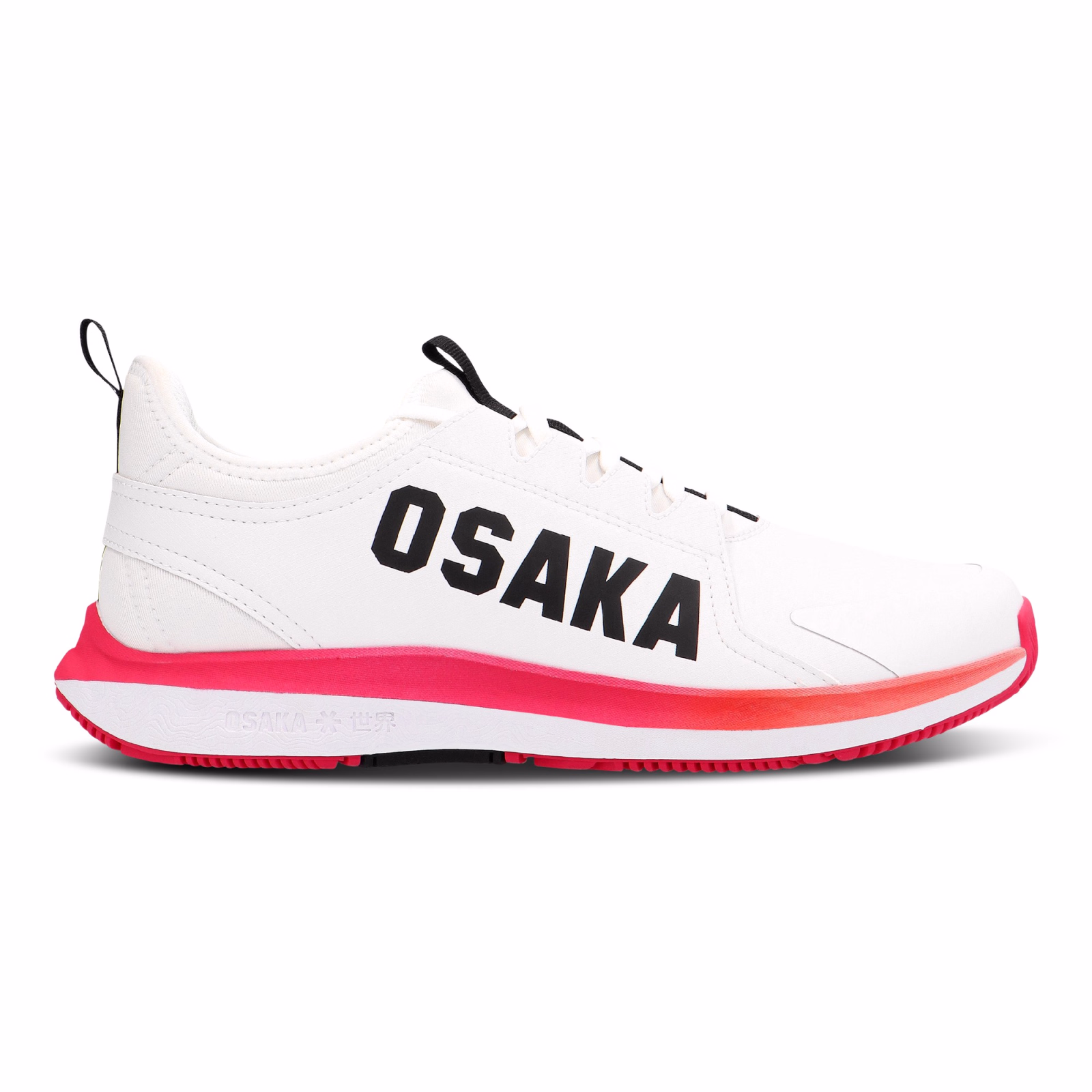 Zapatillas de hockey Osaka Furo Court - Blanco/Frambuesa (2025/26) - Zapatillas de hockey Osaka Furo Court - Blanco/Frambuesa (2025/26) - Zapatillas de hockey Osaka Furo Court - Blanco/Frambuesa (2