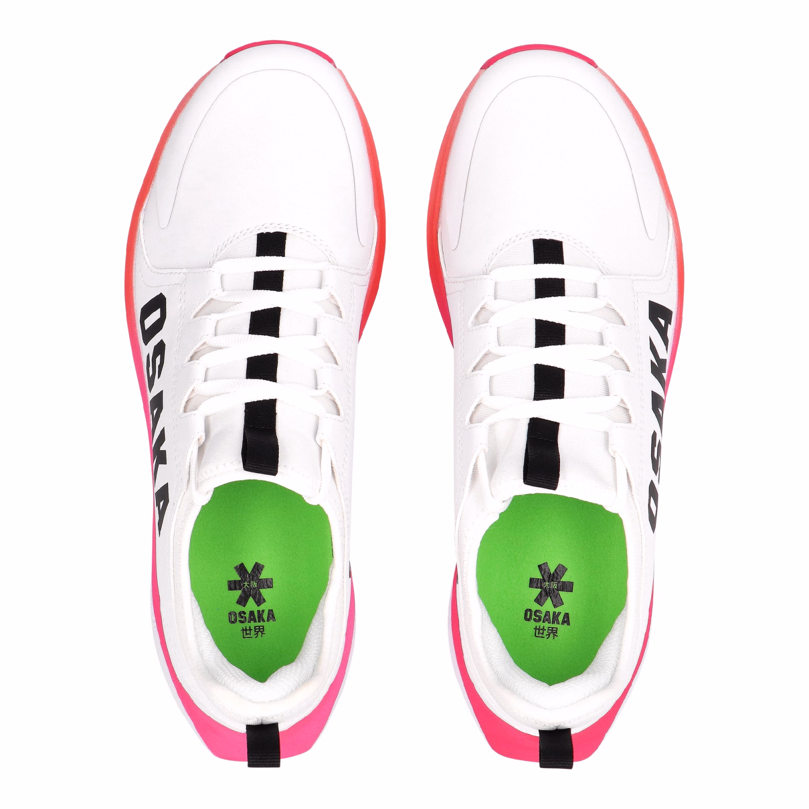Zapatillas de hockey Osaka Furo Court - Blanco/Frambuesa (2025/26) - Zapatillas de hockey Osaka Furo Court - Blanco/Frambuesa (2025/26) - Zapatillas de hockey Osaka Furo Court - Blanco/Frambuesa (2