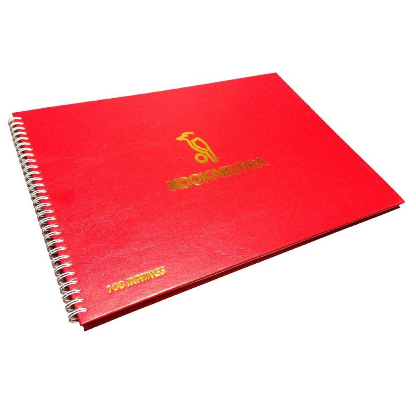 Kookaburra Wire Bound Cricket Scorebook - 100 innings (2023) - Kookaburra Wire Bound Cricket Scorebook - 100 innings (2020)
