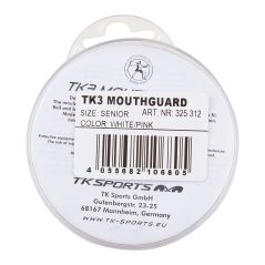 TK 3 Mouthguard Senior - White-Pink (2025/26) - Protège-dents