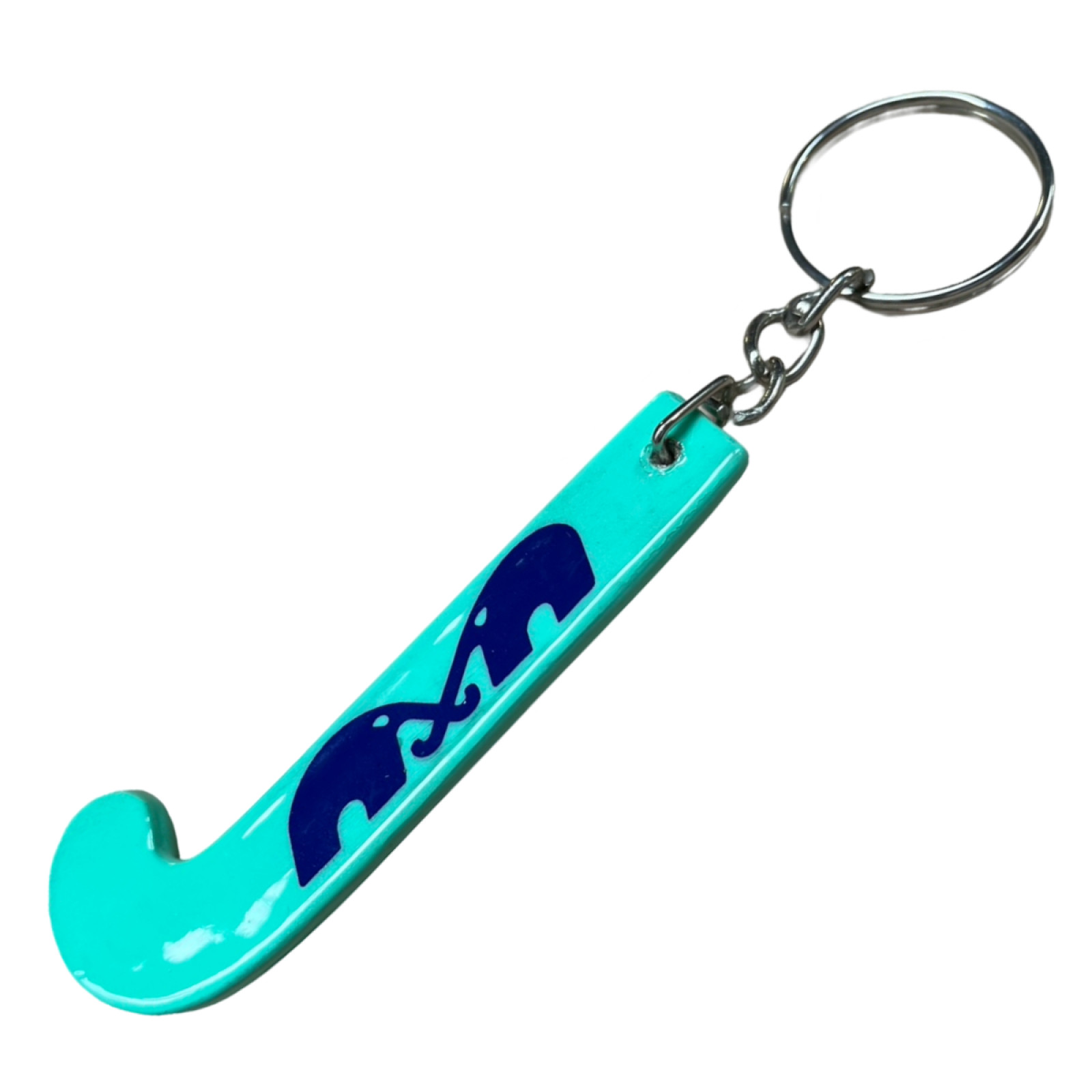 TK Hockeystick Sleutelhanger - Turquoise (2025/26) - TK Hockeystick Sleutelhanger - Turquoise (2025/26) - Mini