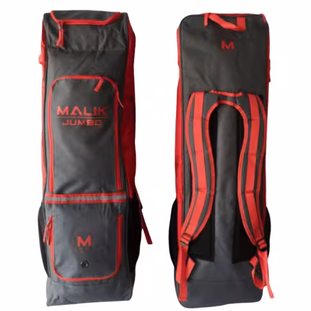 Malik Jumbo Stick Bag - Red - Borse da hockey