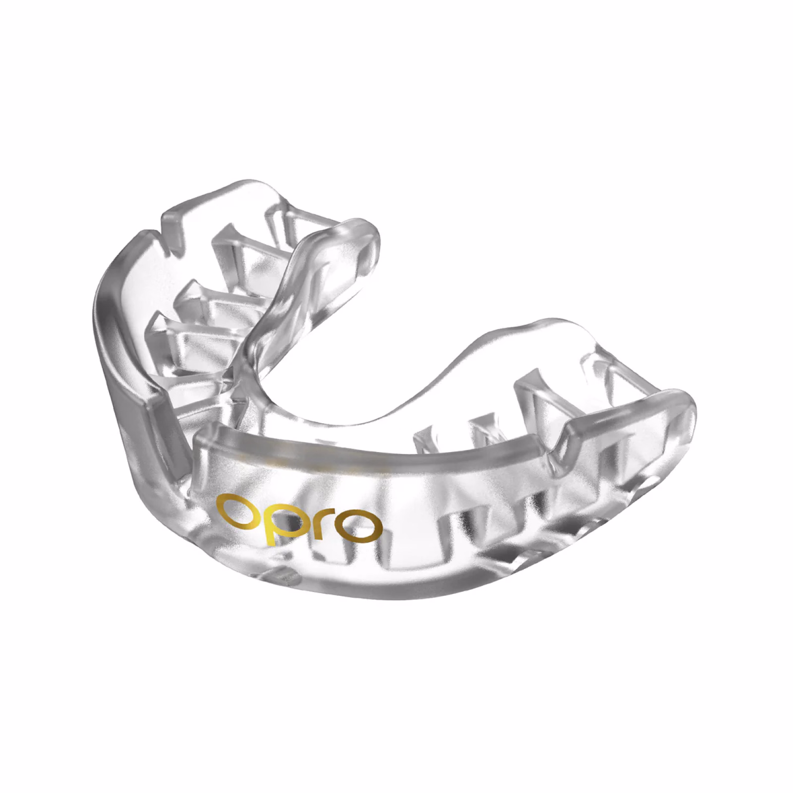 Opro Gold Mouthguard - Clear - Opro Gold Mouthguard - Clear - Hockey gebitsbeschermers